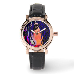 Relógio Funky Abstrato Artwear