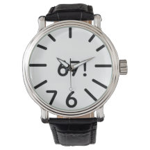 funny 67 clock