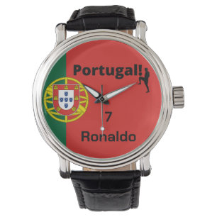 Relógio Futebol de Portugal, personalizável