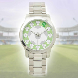 Relógio Futebol Watch - com Camisas Brancas