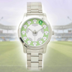 Relógio Futebol Watch - com Camisas Brancas