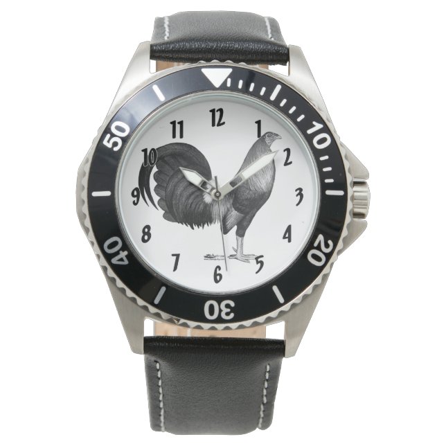 Relógio Gamecock Red Hatch (Frente)