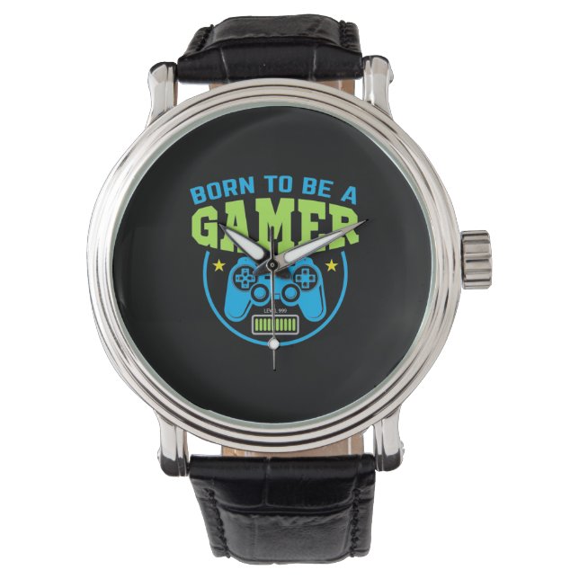 Relógio Gamer Gift | Nascer De Jogador (Frente)