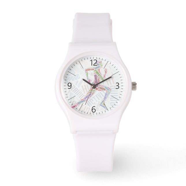 Relógio Garota fugitiva (Frente)