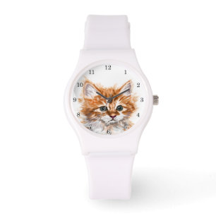 Relógio Gatinho Bonito -