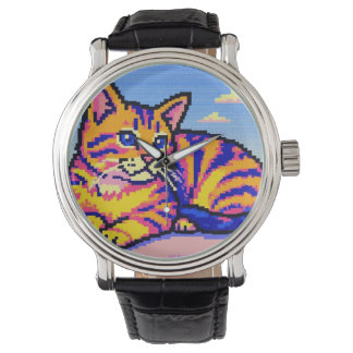 Relógio Gato, Gatinho, Animal de Estimação
