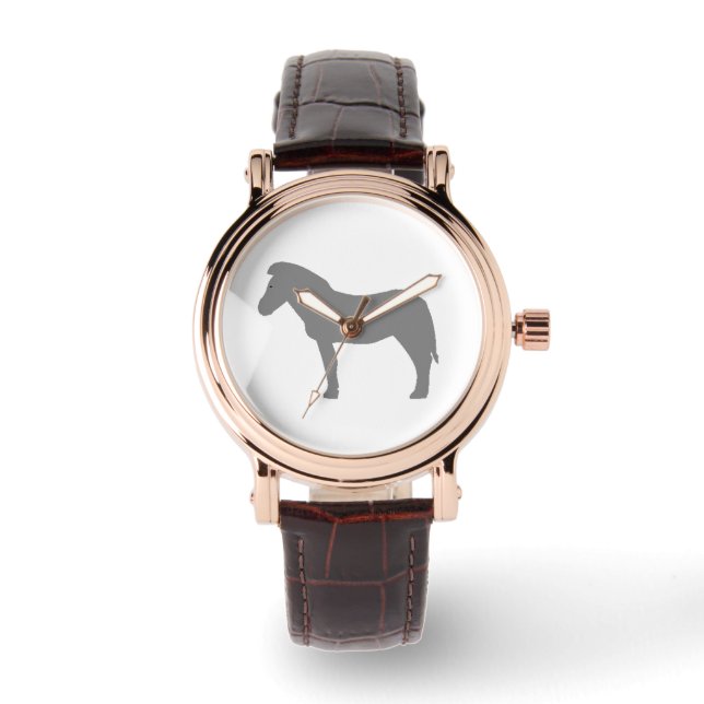 Relógio GEEKLEY montre femme classique marron (Frente)