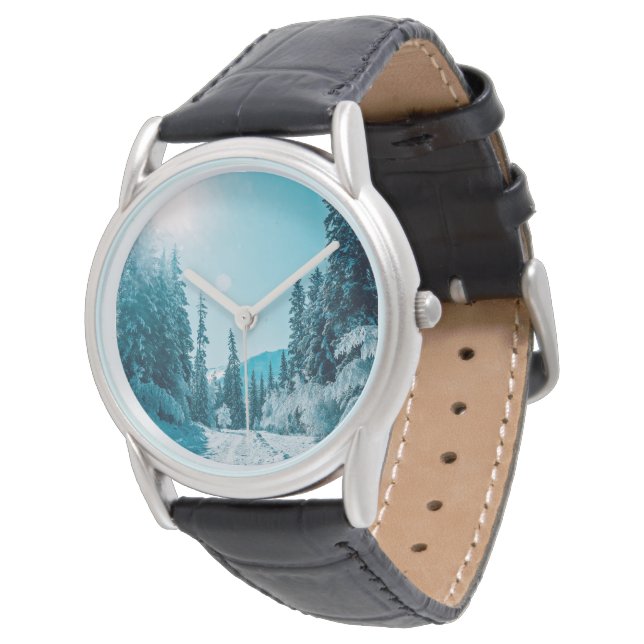 Relógio Gelo e neve | Reserva Natural de Altai, Rússia (Angular)