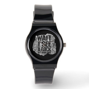 Relógio Geologia - Espere, Eu Vejo Uma Pedra