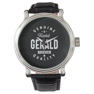 Relógio Gerald Personated Name Birthday