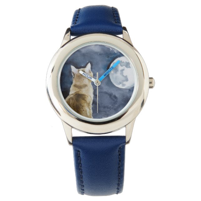 Relógio Ginger Cat e Full Moon Watch (Frente)
