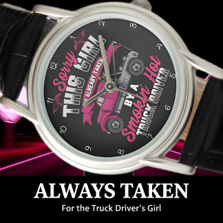 Relógio Girl Taken By Hot Trucker