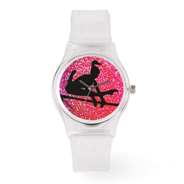 Relógio Girls Gymnastics Sparkle Uneven Bares e Watch (Frente)