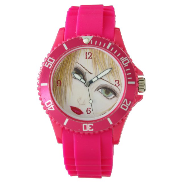 Relógio Girly Anime Original Watch (Frente)