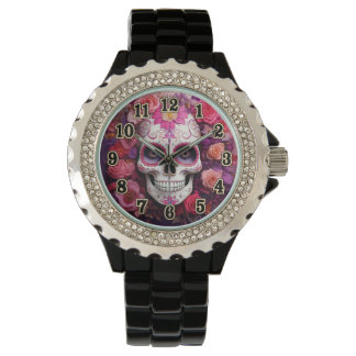 Relógio Girly Sugar Skull eWatch