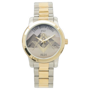 Relógio Giza Pirâmids Masonic Monogrammed Watch