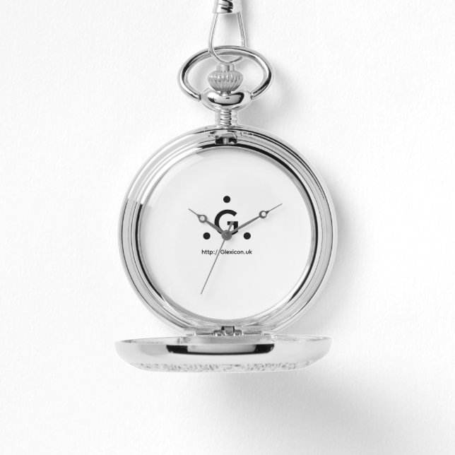 Relógio Glexicon UK Pocket  (Frente)