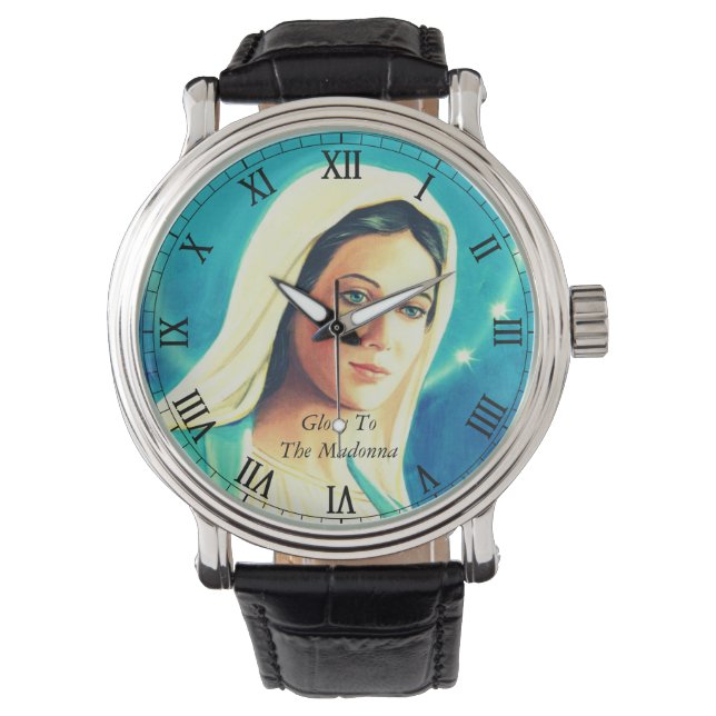 Relógio Glória À Madonna (Frente)
