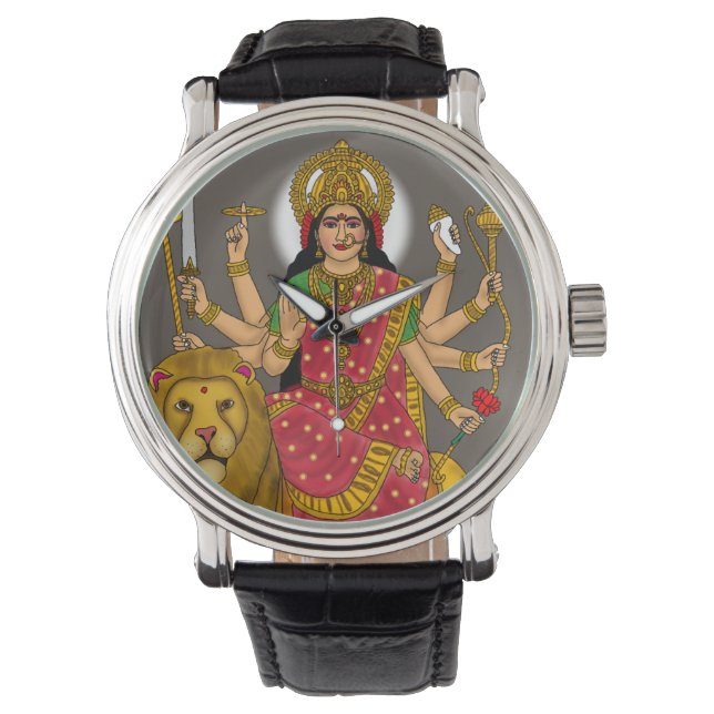 Relógio Goddess Durga Clock (Frente)