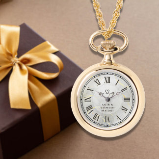Relógio Gold Necklace Watch Pendant | Keepsake Gift