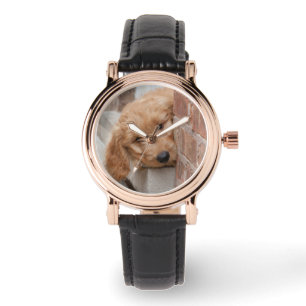 Relógio Goldendoodododle Puppy Pupeking