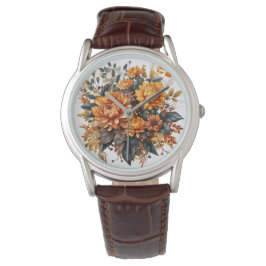 Relógio Gorgeed Fall Floral