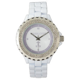 Relógio Graduação de Enfermeira Personalizada com Símbolo 