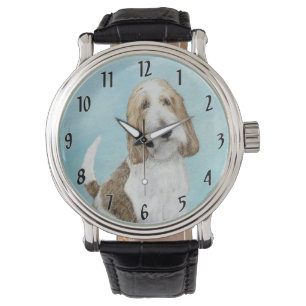 Relógio Grand Basset Griffon Vendeen - Arte Original para