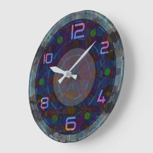 Relógio Grande 0202 ultra_ a001 Wall Clock (Relógio de parede ult