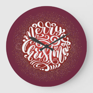 Relógio Grande 10.75" Round Acrylic Wall Clock