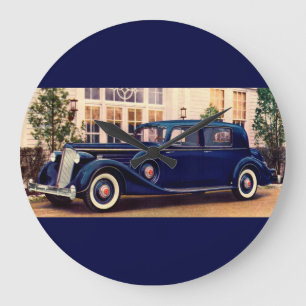 Relógio Grande 1936 azul Packard