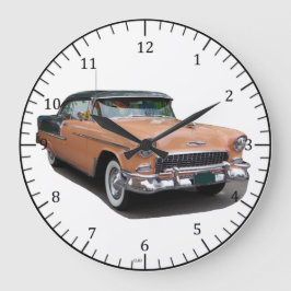 Relógio Grande 1955 Brown Bel Air clock