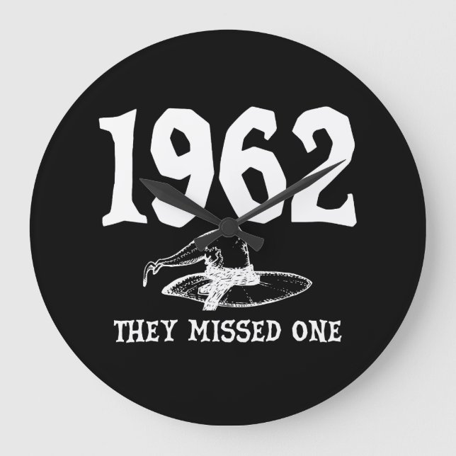 Relógio Grande 1962 Eles Perderam Uma Bruxaria de Halloween de Sa (Frente)