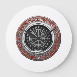 Relógio Grande [200] Vegvisir - Bússola mágica virada para prat