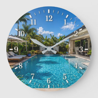 Relógio Grande 2026 Pool Clock
