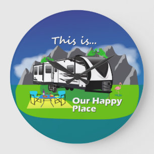 Relógio Grande 2970RL Grand Design Happy Place