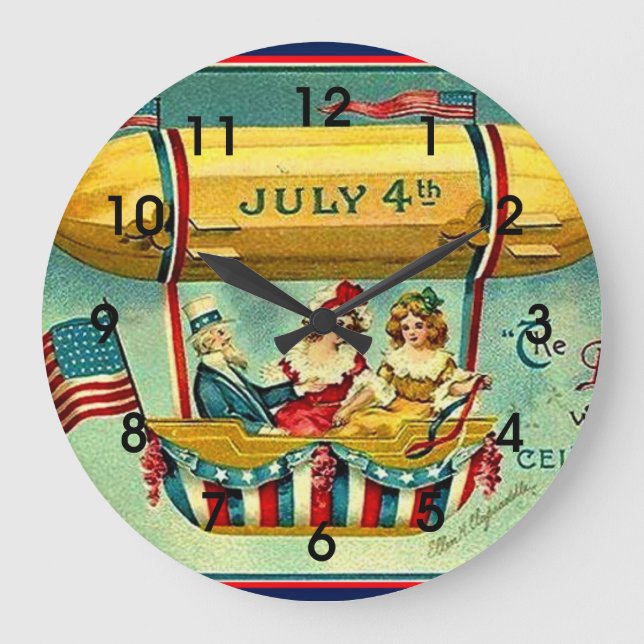 Relógio Grande 4 de julho - O dia em que celebramos (Frente)
