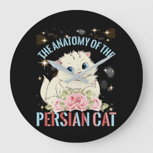 Relógio Grande A Anatomia Do Gato Persa