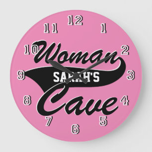 Relógio Grande A caverna da mulher personaliza