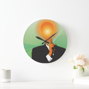 Relógio Grande A lâmpada mais brilhante na gaveta da faca