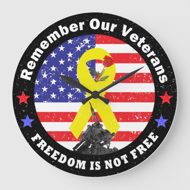 RELÓGIO GRANDE A LIBERDADE NÃO É LIVRE (Frente)