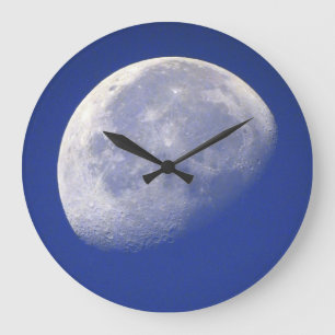 Relógio Grande À LUA e à parte traseira