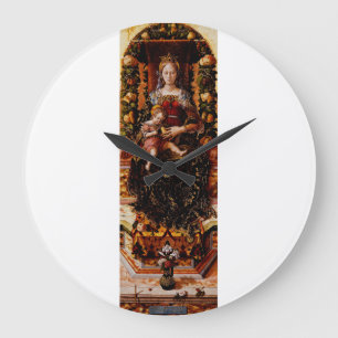 Relógio Grande A Madonna della Candeletta por Carlo Crivelli