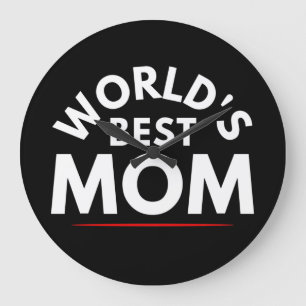 RELÓGIO GRANDE A MELHOR MÃE DO MUNDO