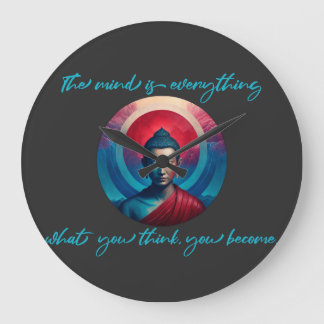 Relógio Grande A mente é tudo, o que você pensa que se torna