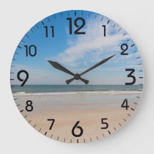 A praia em Jacksonville Beach, Flórida