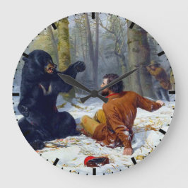 Relógio Grande A vida de um caçador Um Arthur Tait forte 1856