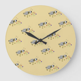 Relógio Grande Abelhas primavera