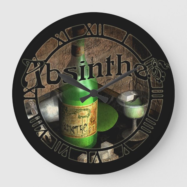 Relógio Grande Absinthe Tray (Frente)