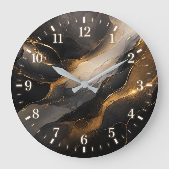 Relógio Grande Abstract Clock 2026 (Frente)